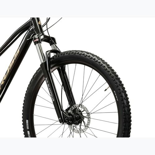Bicicletta da montagna da donna KROSS Lea 5.0 27,5" black/gold/gloss