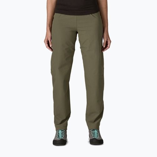 Pantaloni da trekking da donna Patagonia Free Wall basin green
