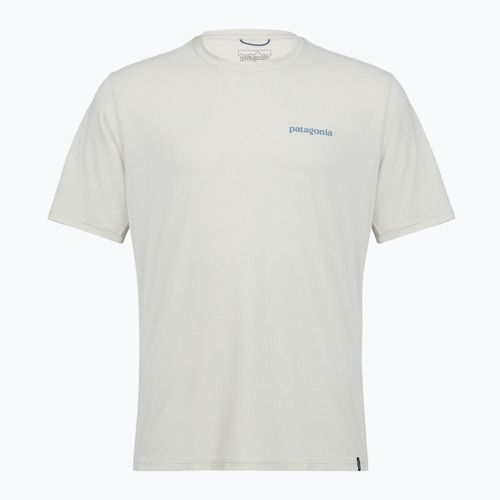 Maglietta da uomo Patagonia Capilene Cool Daily - Boardshort Logo dyno white