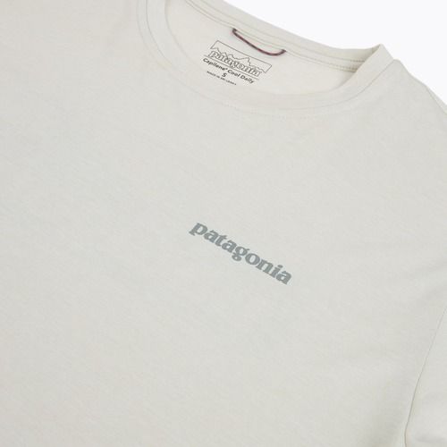 Maglietta da uomo Patagonia Capilene Cool Daily - Boardshort Logo dyno white