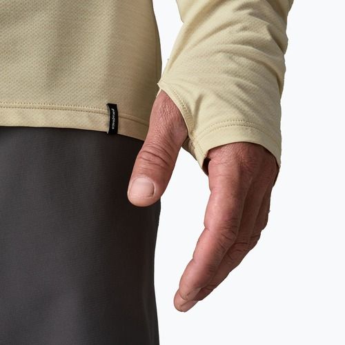 Felpa da uomo Patagonia Capilene Ultra Hoody pumice/dyno white x-dye