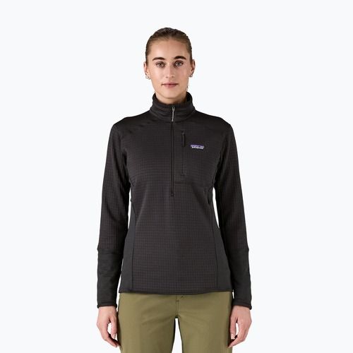 Felpa in pile da donna Patagonia R1 black