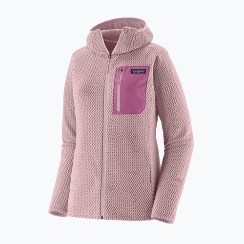 Felpa in pile da donna Patagonia R1 Air Full-Zip Hoody quiet violet