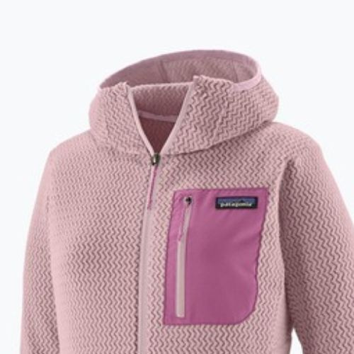 Felpa in pile da donna Patagonia R1 Air Full-Zip Hoody quiet violet