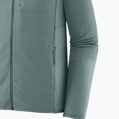 Felpa in pile da uomo Patagonia R1 Hybrid blue sage