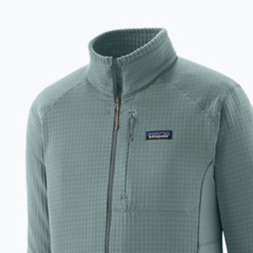 Felpa in pile da uomo Patagonia R1 Hybrid blue sage