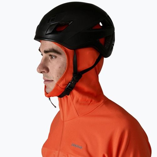 Felpa da uomo Patagonia R1 Ultralight Hoody coal orange