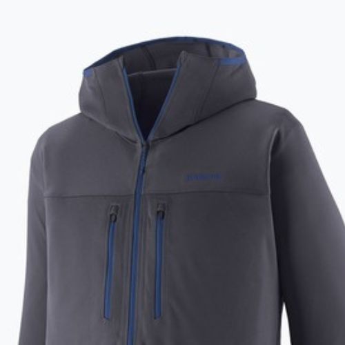Felpa da uomo Patagonia R1 Ultralight Hoody smolder blue