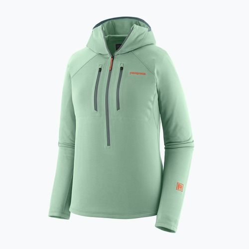 Felpa da donna Patagonia R1 Ultralight Hoody thin ice