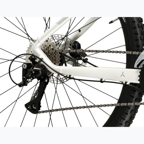 Bicicletta da montagna da donna KROSS Lea 4.0 In 27.5 white/purple/gloss