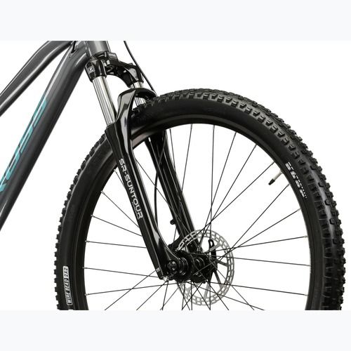 Bicicletta da montagna da donna KROSS Lea 4.0 In 27.5 grey/turquoise/gloss