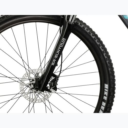 Bicicletta da montagna da donna KROSS Lea 4.0 In 27.5 grey/turquoise/gloss