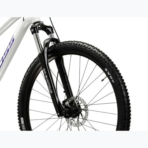 Bicicletta da montagna da donna KROSS Lea 4.0 in 27.5 pearl/purple/gloss