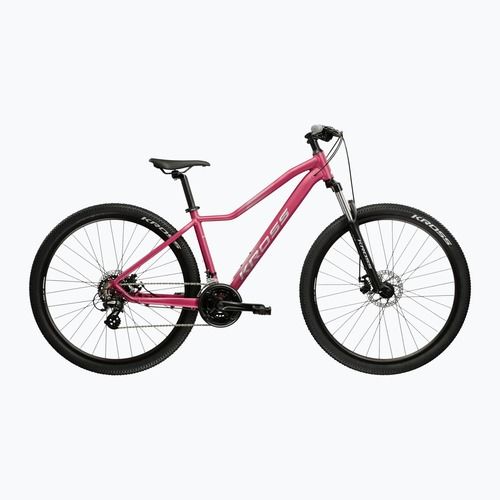 Bicicletta da montagna da donna KROSS Lea 2.0 In 27.5 pink/silver/matte
