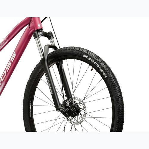Bicicletta da montagna da donna KROSS Lea 2.0 In 27.5 pink/silver/matte