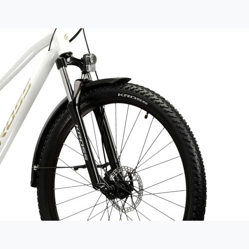Bicicletta da montagna da donna KROSS Lea 2.0 Eq W 27.5 white/gold/gloss