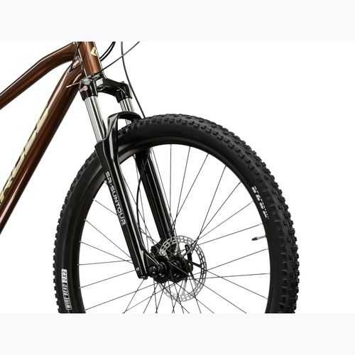 Bicicletta da montagna KROSS Hexagon 5.0 27.5" brown/gold/gloss