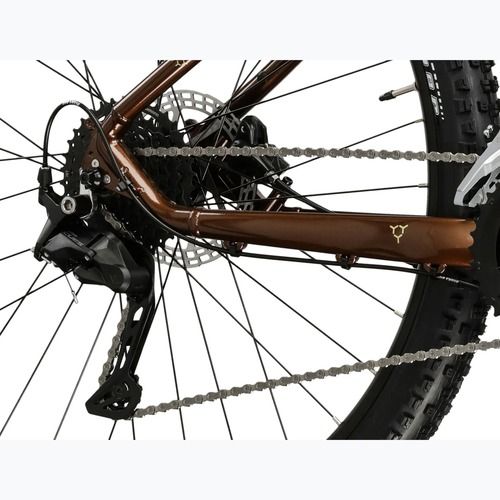 Bicicletta da montagna KROSS Hexagon 5.0 27.5" brown/gold/gloss