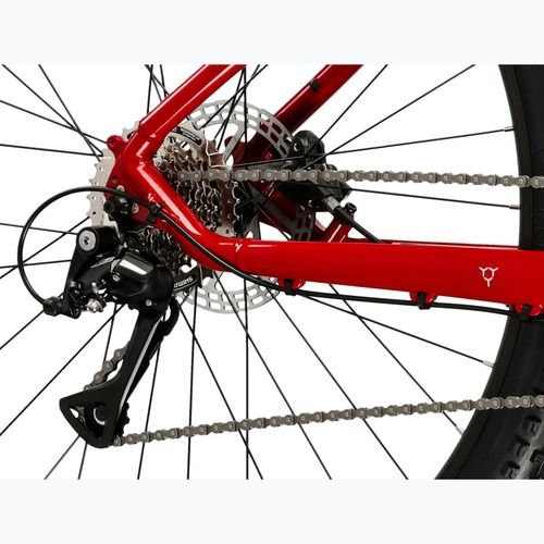 Bicicletta da montagna KROSS Hexagon 4.0 29" red/silver/gloss