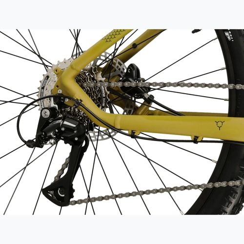 Bicicletta da montagna KROSS Hexagon 4.0 27,5" brown/dark grey/matte