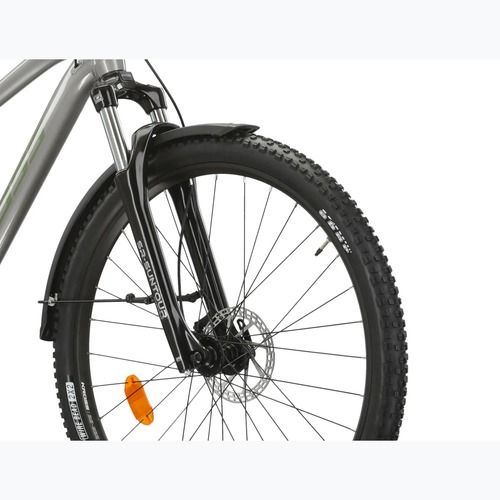 Bicicletta da montagna KROSS Hexagon 4.0 EQ 27,5" silver/green/gloss