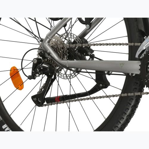 Bicicletta da montagna KROSS Hexagon 4.0 EQ 27,5" silver/green/gloss