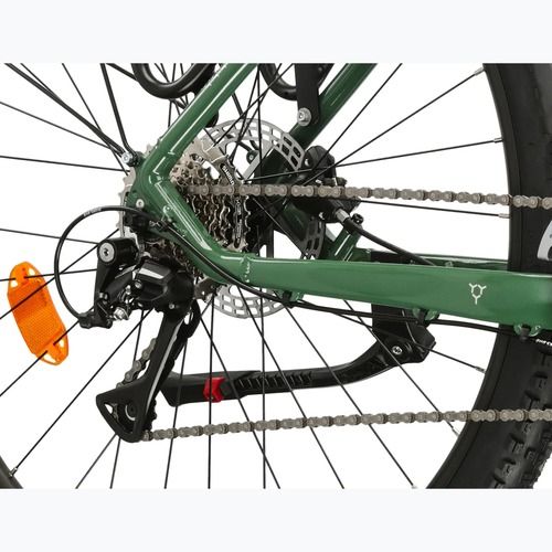 Bicicletta da montagna KROSS Hexagon 4.0 EQ 27,5" green/silver/gloss