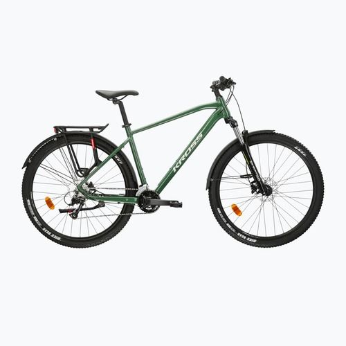 Bicicletta da montagna KROSS Hexagon 4.0 EQ 27,5" green/silver/gloss