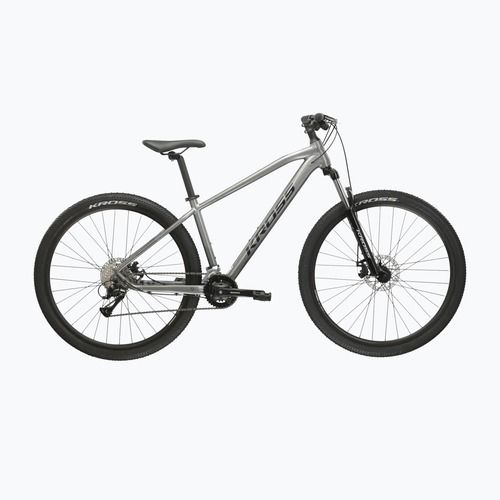 Bicicletta da montagna KROSS Hexagon 3.0 27,5" 2024 grey/navy/gloss