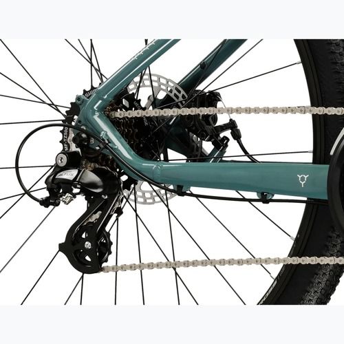 Bicicletta da montagna KROSS Hexagon 2.0 27,5" green/silver/gloss