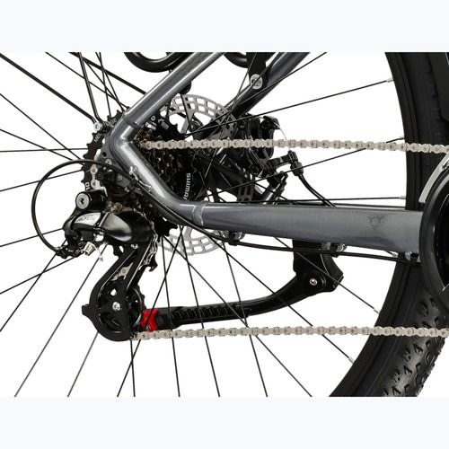 Bicicletta da montagna KROSS Hexagon 2.0 EQ 27,5" grey/dark grey/gloss