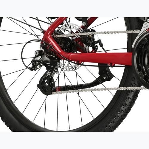 Bicicletta da montagna KROSS Hexagon 2.0 EQ 27,5" red/burgundy/gloss