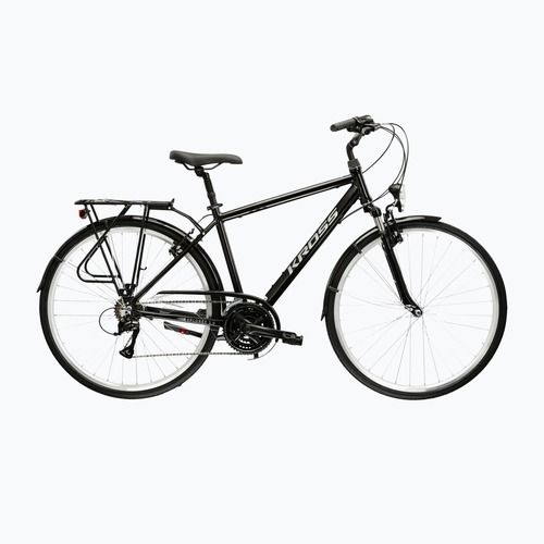Bicicletta da trekking KROSS Explorer 2.0 black/silver/gloss