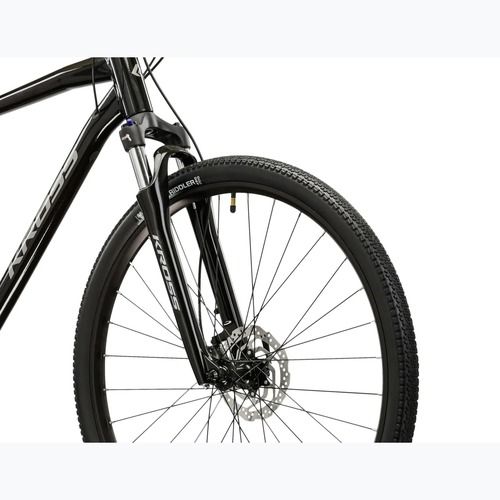 Bicicletta cross KROSS Evado 7.0 black/silver/gloss