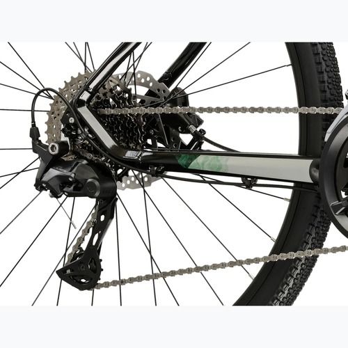 Bicicletta cross KROSS Evado 7.0 black/silver/gloss
