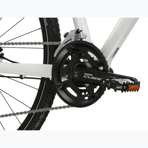 Bicicletta cross da donna KROSS Evado 7.0 In white/turquoise/gloss