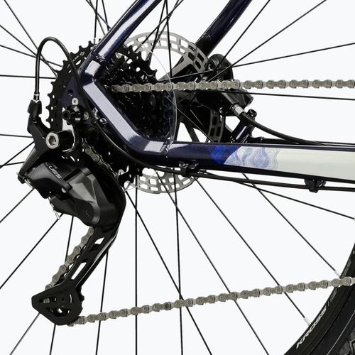 Bicicletta cross KROSS Evado 5.0 navy/silver/gloss