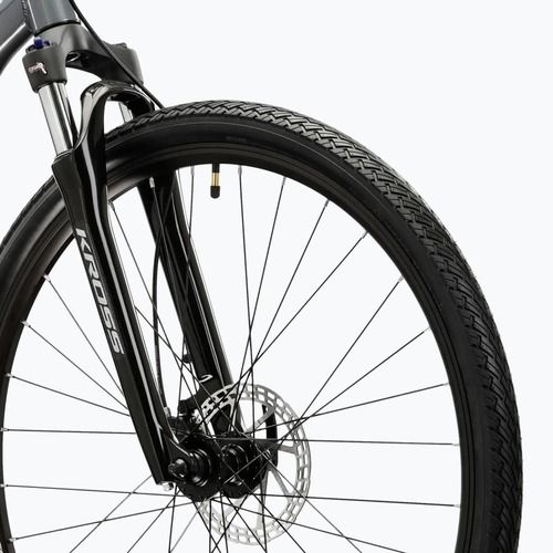 Bicicletta cross KROSS Evado 5.0 grey/black/gloss