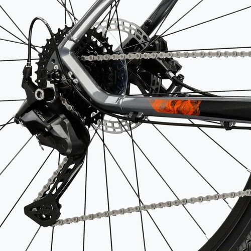 Bicicletta cross KROSS Evado 5.0 grey/black/gloss