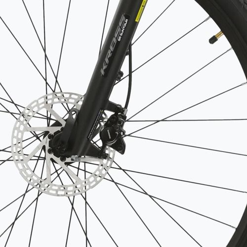 Bicicletta cross da donna KROSS Evado 5.0 In black/turquoise/gloss