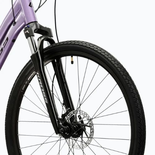 Bicicletta cross da donna KROSS Evado 5.0 In purple/black/gloss