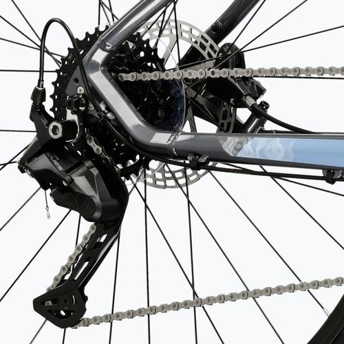 Bicicletta cross da donna KROSS Evado 5.0 In grey/blue/gloss