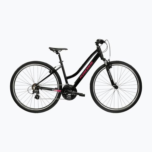 Bicicletta cross da donna KROSS Evado 2.0 In black/pink