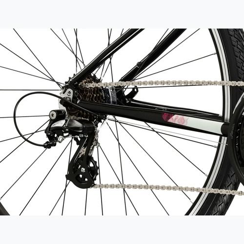 Bicicletta cross da donna KROSS Evado 2.0 In black/pink/gloss