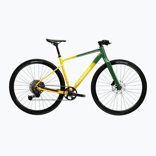 Bicicletta gravel KROSS Esker FL green/yellow/gloss