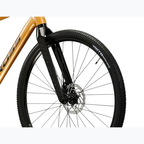 Bicicletta gravel KROSS Esker 5.0 gold/graphite