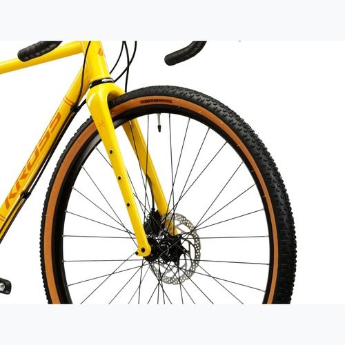 Bicicletta gravel KROSS Esker 4.0 yellow/orange/gloss