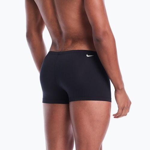 Boxer da bagno da uomo Nike Logo Graphic Square Leg black