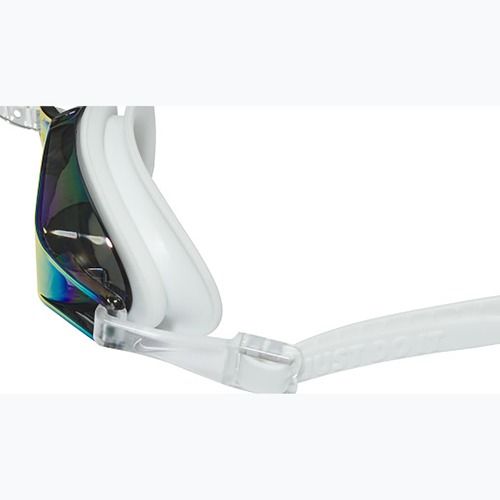 Occhialini da nuoto Nike Nike Chrome Mirrored white/black
