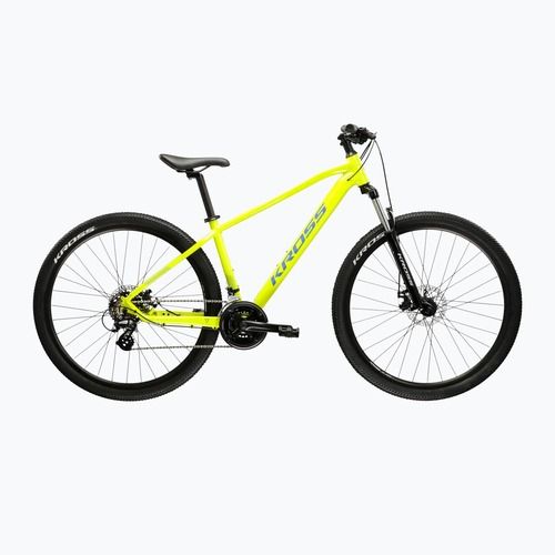 Bicicletta da montagna KROSS Hexagon 2.0 27,5" lime/blue/gloss